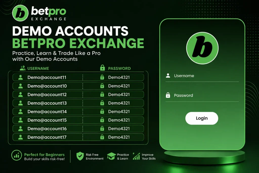 Demo Account Login Bpexch or BetPro